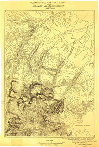 Granite Mountain District topographic map thumbnail