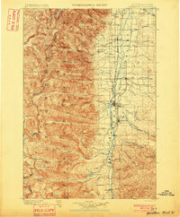 Hamilton 1901 topographic map thumbnail