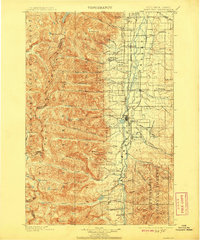 Hamilton 1901 topographic map thumbnail