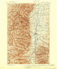 Hamilton 1901 topographic map thumbnail