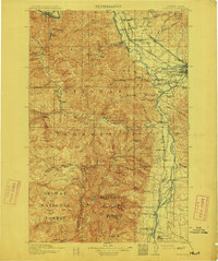Missoula topographic map thumbnail