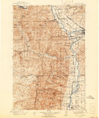 Missoula 1912 topographic map thumbnail
