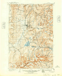 Philipsburg 1908 topographic map thumbnail