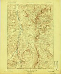 Rosebud 1901 topographic map thumbnail