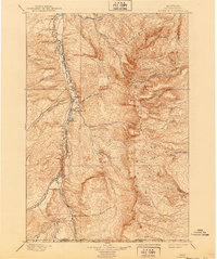 Rosebud 1901 topographic map thumbnail