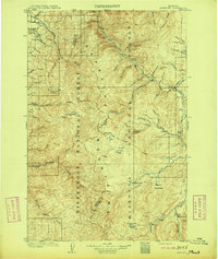 Sapphire 1909 topographic map thumbnail