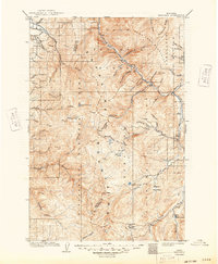 Sapphire 1909 topographic map thumbnail