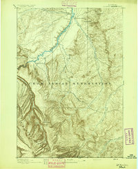 St. Xavier 1894 topographic map thumbnail