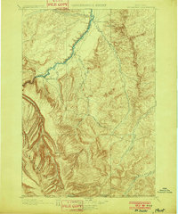 St. Xavier 1901 topographic map thumbnail