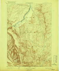 St. Xavier 1901 topographic map thumbnail