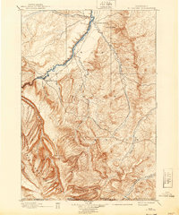 St. Xavier 1901 topographic map thumbnail