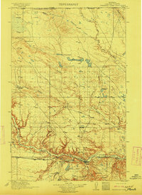 Thibedeau Lake topographic map thumbnail