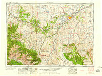 Billings 1958 topographic map thumbnail