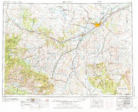 Billings 1954 topographic map thumbnail