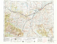 Billings 1954 topographic map thumbnail