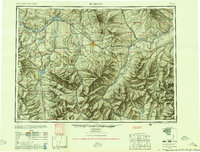 Bozeman 1955 topographic map thumbnail