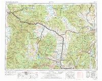 Butte 1958 topographic map thumbnail