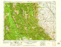 Choteau 1958 topographic map thumbnail