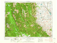 Choteau 1958 topographic map thumbnail