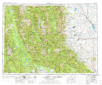 Choteau 1976 topographic map thumbnail