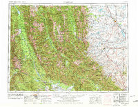Choteau 1955 topographic map thumbnail