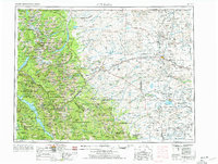 Cut Bank 1960 topographic map thumbnail