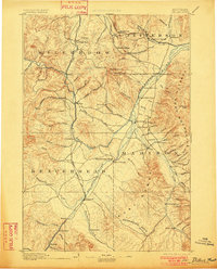 Dillon 1893 topographic map preview