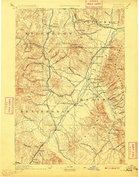 Dillon 1893 topographic map preview