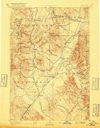 Dillon 1893 topographic map preview