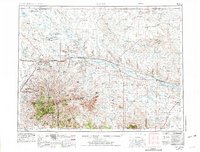 Havre 1953 topographic map thumbnail