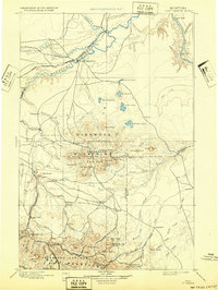 Fort Benton 1897 topographic map thumbnail