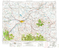 Great Falls 1954 topographic map thumbnail