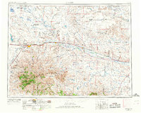 Havre 1953 topographic map thumbnail