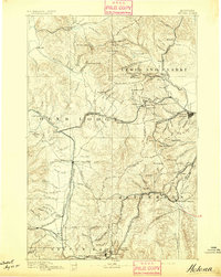 Helena 1893 topographic map thumbnail