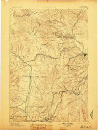 Helena 1893 topographic map thumbnail