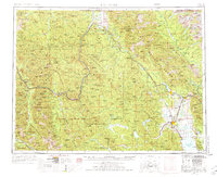 Kalispell 1957 topographic map thumbnail