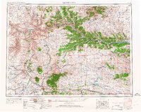Lewistown 1954 topographic map thumbnail