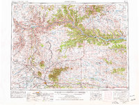 Lewistown 1954 topographic map thumbnail