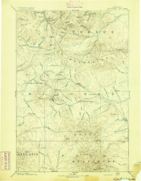 Little Belt Mts. 1894 topographic map thumbnail