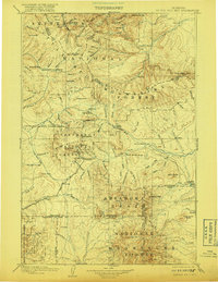 Little Belt Mts. 1902 topographic map thumbnail