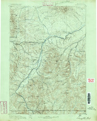 Livingston 1891 topographic map thumbnail