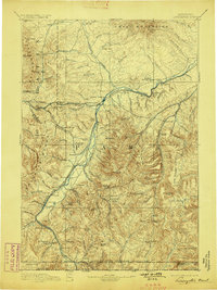 Livingston 1893 topographic map thumbnail