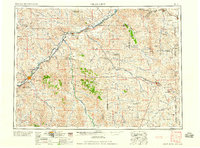 Miles City 1958 topographic map thumbnail