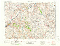 Miles City 1953 topographic map thumbnail