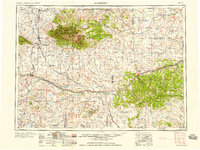 Roundup 1958 topographic map thumbnail