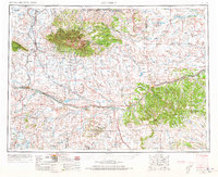 Roundup 1954 topographic map thumbnail