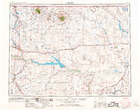 Shelby 1954 topographic map thumbnail