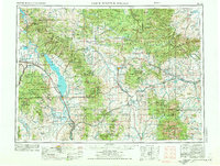 White Sulphur Springs 1958 topographic map preview