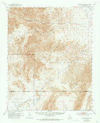 Wingate Wash 1950 topographic map thumbnail