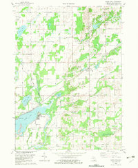 Adams Park 1982 topographic map thumbnail